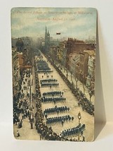 Postcard Antique Vtg Ephemera Post Card 1908 Naval Parade Sailors Austra... - £13.41 GBP