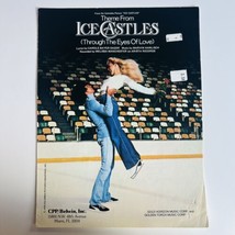  &quot;Through The Eyes Of Love&quot; - Ice Castles Soundtrack Sheet Music ⛸️ - £6.22 GBP