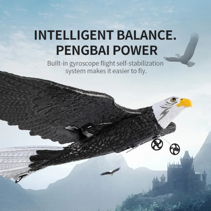 Foam Remote Control RC Plane Toy for Kids - Eagle Electric Toys Remote Control - £37.26 GBP
