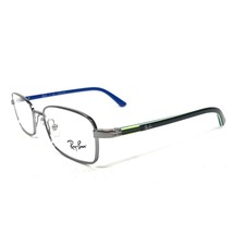 Ray-Ban RB1037 4023 Kids Eyeglasses Frames Black Blue Silver Full Rim 47-16-125 - £18.13 GBP