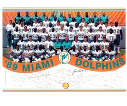 1989 MIAMI DOLPHINS 8X10 TEAM PHOTO PICTURE NFL FOOTBALL - $4.94