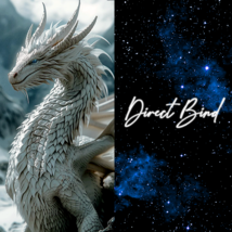 Ancient Female White Dragon, Living Entity, Direct Bind - $69.40