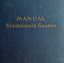 Subordinate Granges Manual 1948 HC Patrons Of Husbandry w/Affiliate Card... - $59.99