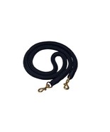 Horse Reins Paso Fino Style Black 6’ ¾” Long ⅝” Wide - $52.97 CAD