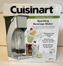 Cuisinart SMS-201S Carbonation System Sparkling Beverage Maker Silver - £35.11 GBP