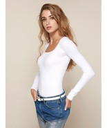 Casual Style Basic Shirt - Wide Square Neck - $39.95