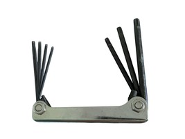 Eklind Tool Company No.22571 Folding Torx Key T10-T40 Wrench Set  USA Made - $140.11 MXN