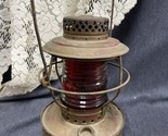 Rare Antique Embossed HANDLAN USA St. Louis Laclede Gas LG CO Lantern Re... - £79.58 GBP