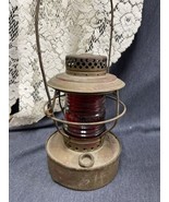 Rare Antique Embossed HANDLAN USA St. Louis Laclede Gas LG CO Lantern Re... - £76.62 GBP