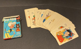 Vintage Old Maid Circus Edition Card Game 1959 USA Complete Flip Movie Backs - £16.95 GBP