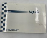 2004 Chevrolet Impala Owners Manual Handbook OEM D01B17056 - $26.99