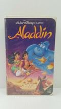 Aladdin (VHS, 1992) Black Diamond Edition Rare Walt Disney Classic - £8.08 GBP