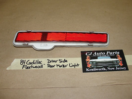 OEM 84 Cadillac Fleetwood RWD LEFT DRIVER SIDE REAR BUMPER END MARKER PA... - $39.59