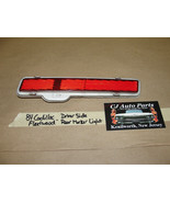 OEM 84 Cadillac Fleetwood RWD LEFT DRIVER SIDE REAR BUMPER END MARKER PA... - $54.25 CAD
