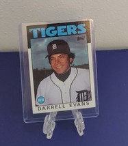 1986 Topps Baseball Card Darrell Evans Detroit Tigers #515 - $2.00
