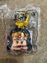 McDonalds Happy Meal Toy Lego Movie 2 Second Part #3 Wonder Woman Backpack Clip - £6.73 GBP