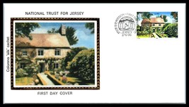 1986 Great Britain / Jersey Fdc Cover - National Trust For Jersey &quot;1&quot; N2 - £2.13 GBP