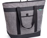 Jumbo Insulated Cooler Bag (Charcoal) With Hd Thermal Insulation - Premi... - £40.79 GBP