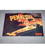 1993 Trader&#39;s Mini Poster Pennzoil NHRA Eddie Hill Top Fuel Dragster - £7.47 GBP