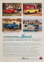 1961 Print Ad International Scout in 4 Different Configurations in 1 Vehicle - £16.35 GBP