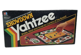 Vintage &quot;Showdown Yahtzee&quot; Game by Milton Bradley - 1991 Edition - Complete - £16.53 GBP