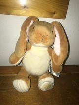 Guess How Much I Love Soft Plush Brown Bunny Rabbit Book Character Stuffed Anima - £10.35 GBP