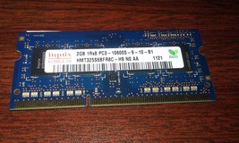 Hynix 2 GB SO-DIMM 1333 MHz DDR3 SDRAM Memory (HMT325S6BFR8C-H9) - £7.88 GBP