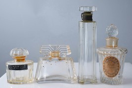 c1940 French Baccarat Perfume Bottle Collection - £201.79 GBP