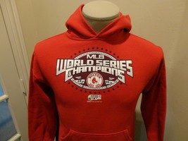 Red 2007 World Series Champs Boston Red Sox MLB 50-50 Hooded Sweatshirt ... - £19.78 GBP