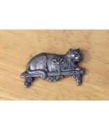 Cat On A Shelf Pin - $6.79