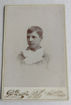 Vintage Cabinet Card Young Boy by Bo Durtha in Delaware, Ohio - £14.28 GBP