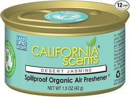 12 Pack California Scents Air Freshener Spillproof Desert Jasmine - $30.51