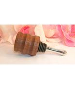 New Hand Crafted / Turned Eastern Walnut Wood Wine Bottle Stopper Great ... - $23.69 CAD