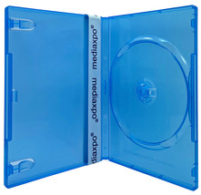 STANDARD Clear Blue Color Single DVD Cases - £13.58 GBP+