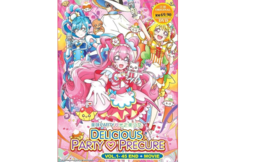 DVD Anime Delicious Party Pretty Precure (1-45 End + Movie) English Subtitle - £29.18 GBP