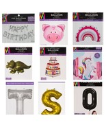 Foil Balloons Various Styles New Priced Each - €2,57 EUR+