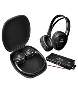 Power Acoustik - HEADPHONES *Pair* SWIVEL EARPAD 2CH.RF 900MHZ W/TRANSMI... - $99.46