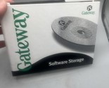 Vintage Gateway Software Disc Storage Binder w/ System Restore CD &amp; Work... - $21.77