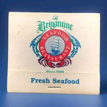 The Brigantine Seafood Restaurant Vintage Matches Matchbook - $11.95