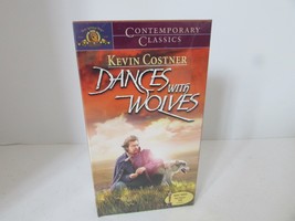 DANCES WITH WOLVES KEVIN COSTNER 1999 MGM VIDEO VHS TAPE NEW SEALED L42F - $3.52
