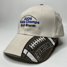 Bruning Davenport NE 2005 State Champions Football Embroidered Strapback... - $19.55