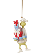 Lenox Grinch With The Gifts Figurine Ornament Dr. Seuss Who Stole Christ... - £22.37 GBP