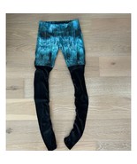 ALO Yoga Goddess Leggings Teal Ombre Black - $39.99