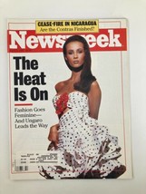 VTG Newsweek Magazine April 4 1988 Fashion Goes Feminine and Ungaro Leads Way VG - £7.55 GBP
