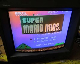 Distorted Color Sony Trinitron PVM-14N1U 14&quot; CRT Monitor Broken Bezel AS-IS - $237.50