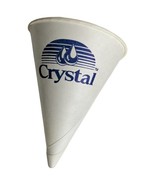 Disposable Drinking Water Cone Cups Crystal Sparkletts 4.5 Oz White Pape... - $49.50