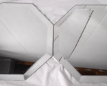 2 PartyLite 6&quot; Beveled Glass Mirrored Candle Coasters Octagon Shape #P0175 - $9.89