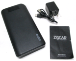 ZGEAR 20,000 mAh High Capacity Power Bank With LCD Display &amp; USB-C Port - £10.61 GBP