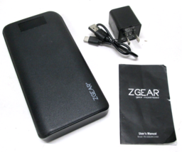 ZGEAR 20,000 mAh High Capacity Power Bank With LCD Display &amp; USB-C Port - £10.39 GBP