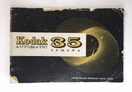 KODAK AUTOMATIC 35 INSTRUCTION Manual Booklet Vintage 1959 - $11.00